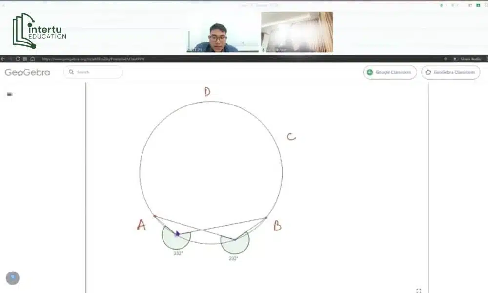 Lớp học Tutoring 1:1 trực tiếp tại học viện Intertu Education