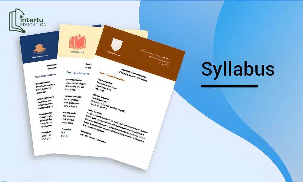 Syllabus (Khung chương trình) của mỗi chương trình học là khác nhau và độ phức tạp cao