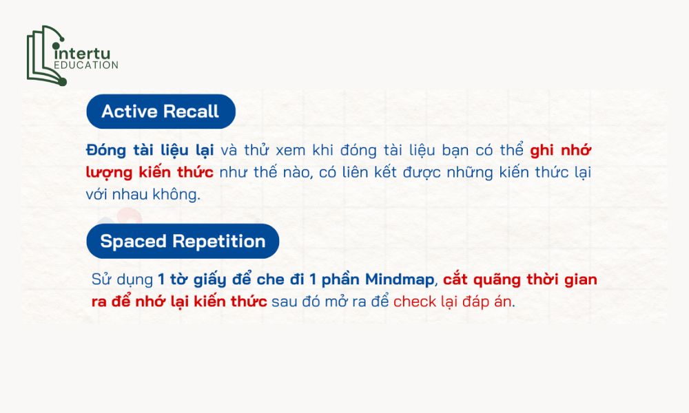 Active Recall và Spaced Repetition là gì?